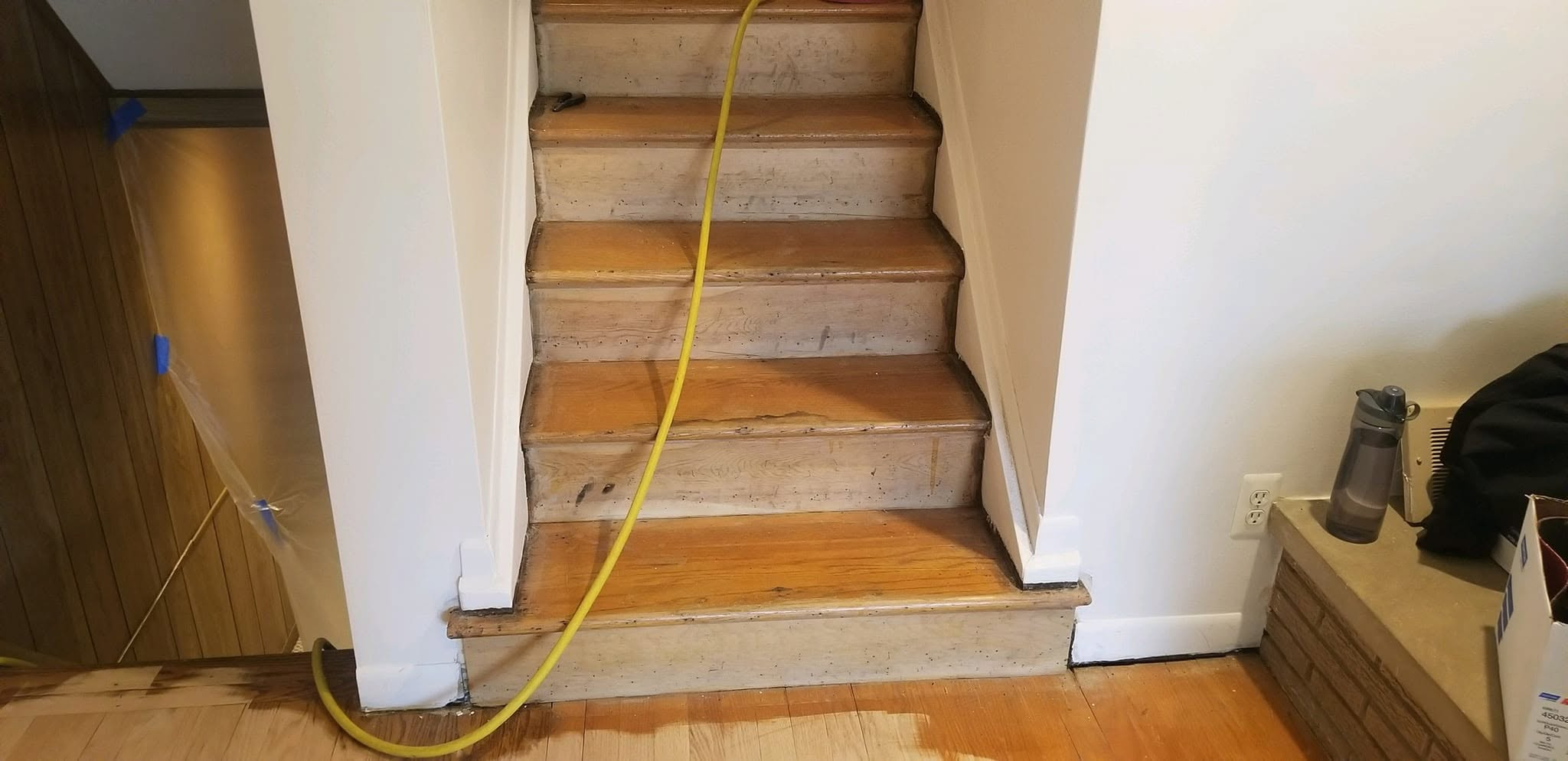 Staircase Restoration in Progress